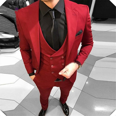Latest Coat Pant Designs Beige Men Suit Prom Tuxedo Slim Fit 3 Piece Groom Wedding Suits For Men Custom Blazer Terno Masuclino