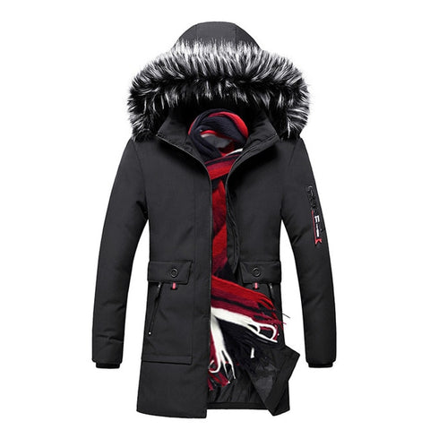 New Winter Jacket Men -15 Degree Thicken Warm Men Parkas Hooded Fleece Man's Jackets Outwear Cotton Coat Parka Jaqueta Masculina