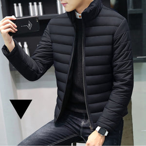 MRMT 2019 Brand Autumn Winter New Men's Jackets Collar Thickened Overcoat for Male Down Cotton Clothes Jacket Clothing Garment