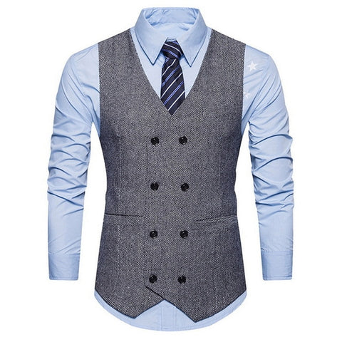 HEFLASHOR 2019 Men's Fashion Slim Suits Men's Business Casual Clothing Groomsman Three-piece Suit Blazers Jacket Pants Sets