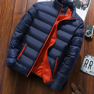 Fashion Men Women Autumn Winter New Solid Color Self-Cultivation Tops Down Jacket Breathable Casual Cool Down Jacket