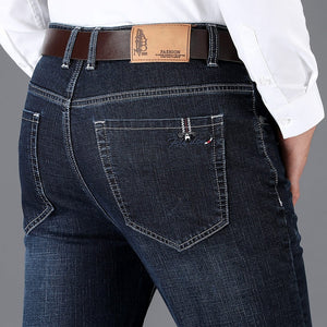 Jeans Men Male Jean Homme Mens Men'S Classic Fashions Pants Denim Biker Luxe Pant Slim Fit Baggy Straight Trousers Designer
