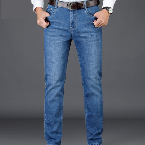 Jeans Men Male Jean Homme Mens Men'S Classic Fashions Pants Denim Biker Luxe Pant Slim Fit Baggy Straight Trousers Designer