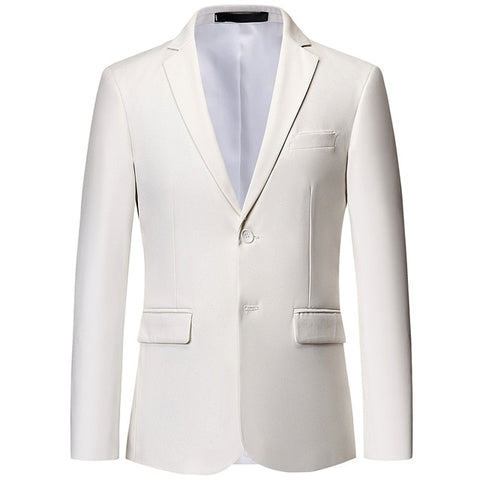 (10 colors) high quality men's suit 3 piece set, 2019 new slim business solid color suit, fashion large size groom dress suit