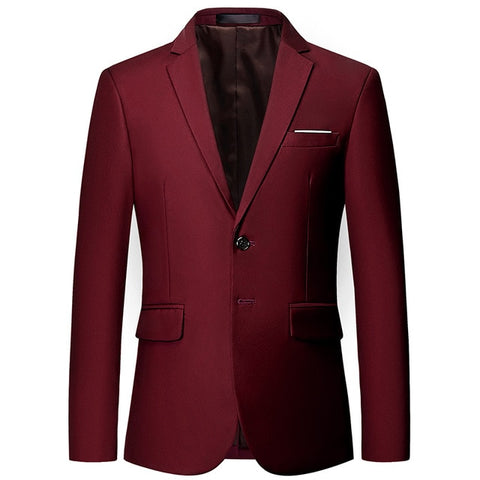 (10 colors) high quality men's suit 3 piece set, 2019 new slim business solid color suit, fashion large size groom dress suit